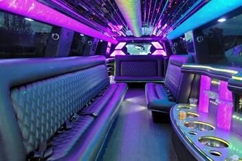 Pompano Beach Limo Interior