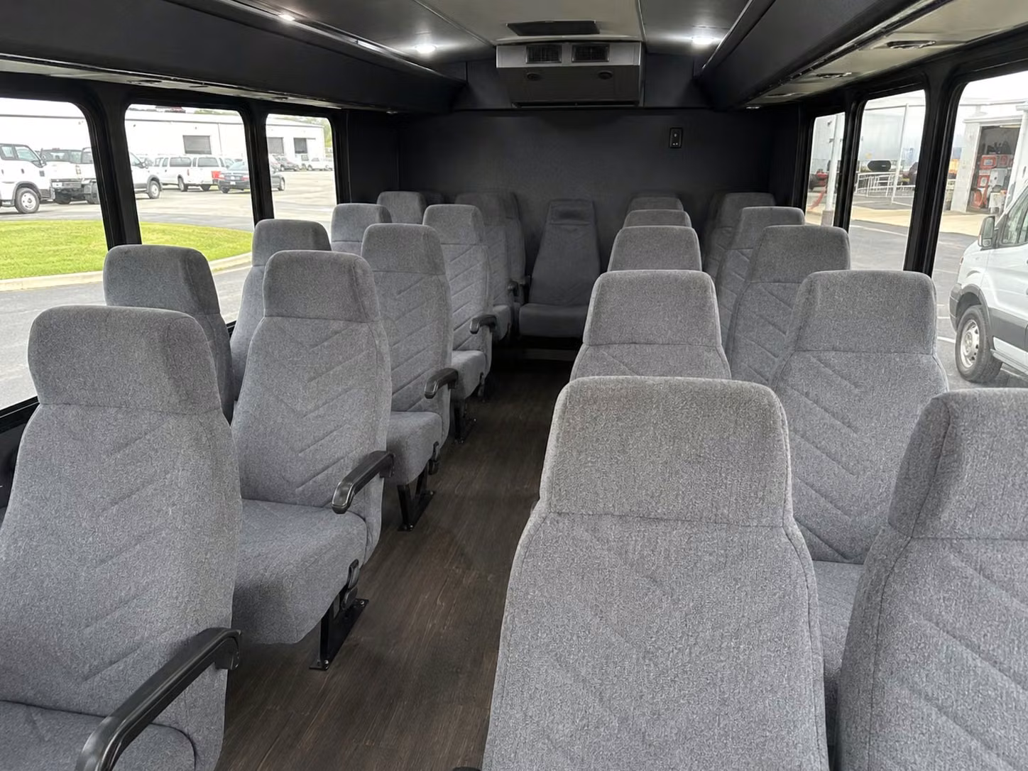 20 passenger minibus inside