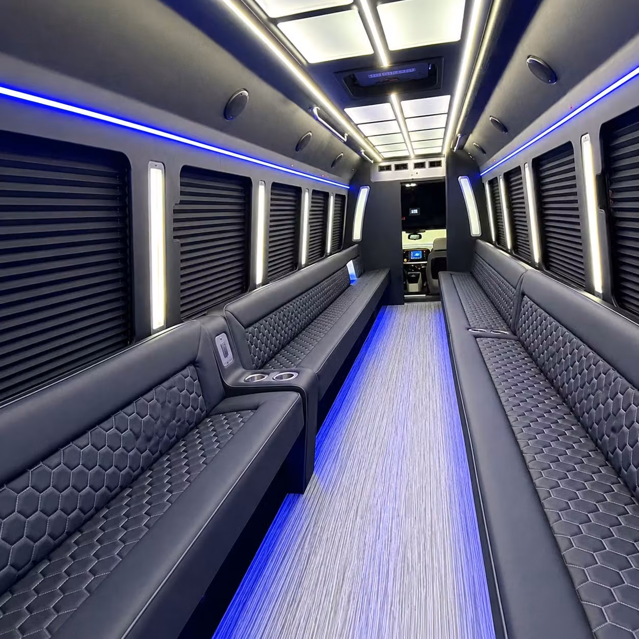 party bus interior